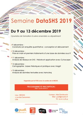 Affiche dataSHS