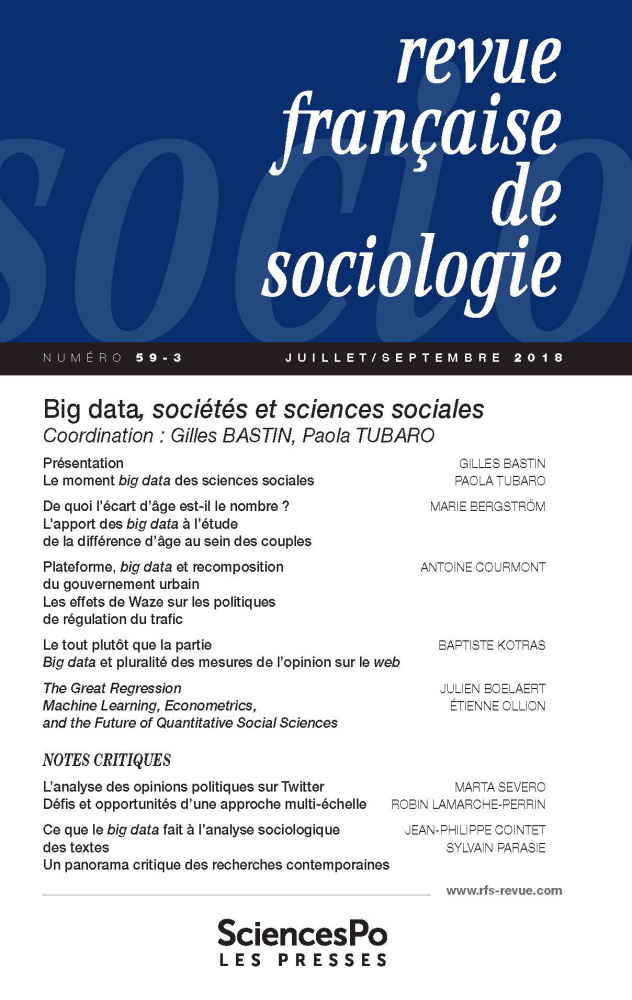 RFS 59-3 Big Data 2018