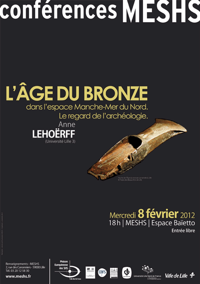 Affiche de la Conférence d'Anne Lehoërff