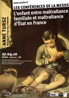Affiche de la Conférence d'Anne Tursz