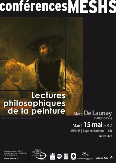 Affiche de la conférence de Marc de Launay