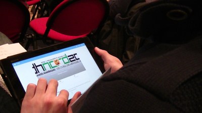 Conférence "Panorama institutionnel des Digital Humanities à partir du cas suisse : vers la dissémination Digital Humanities ?" par Claire Clivaz / Introduction aux humanités numériques - lundi 26 mai